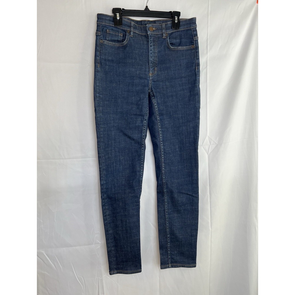 COS  Jeans Women's 28 Blue High Rise Skinny Fit Cropped Leg Jeans